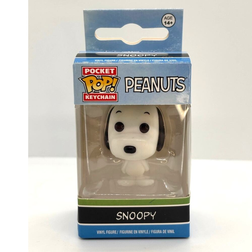 Funko Pocket Pop! Keychain, Snoopy, Peanuts, Bag Charm - New